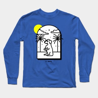 Beach doggo Long Sleeve T-Shirt